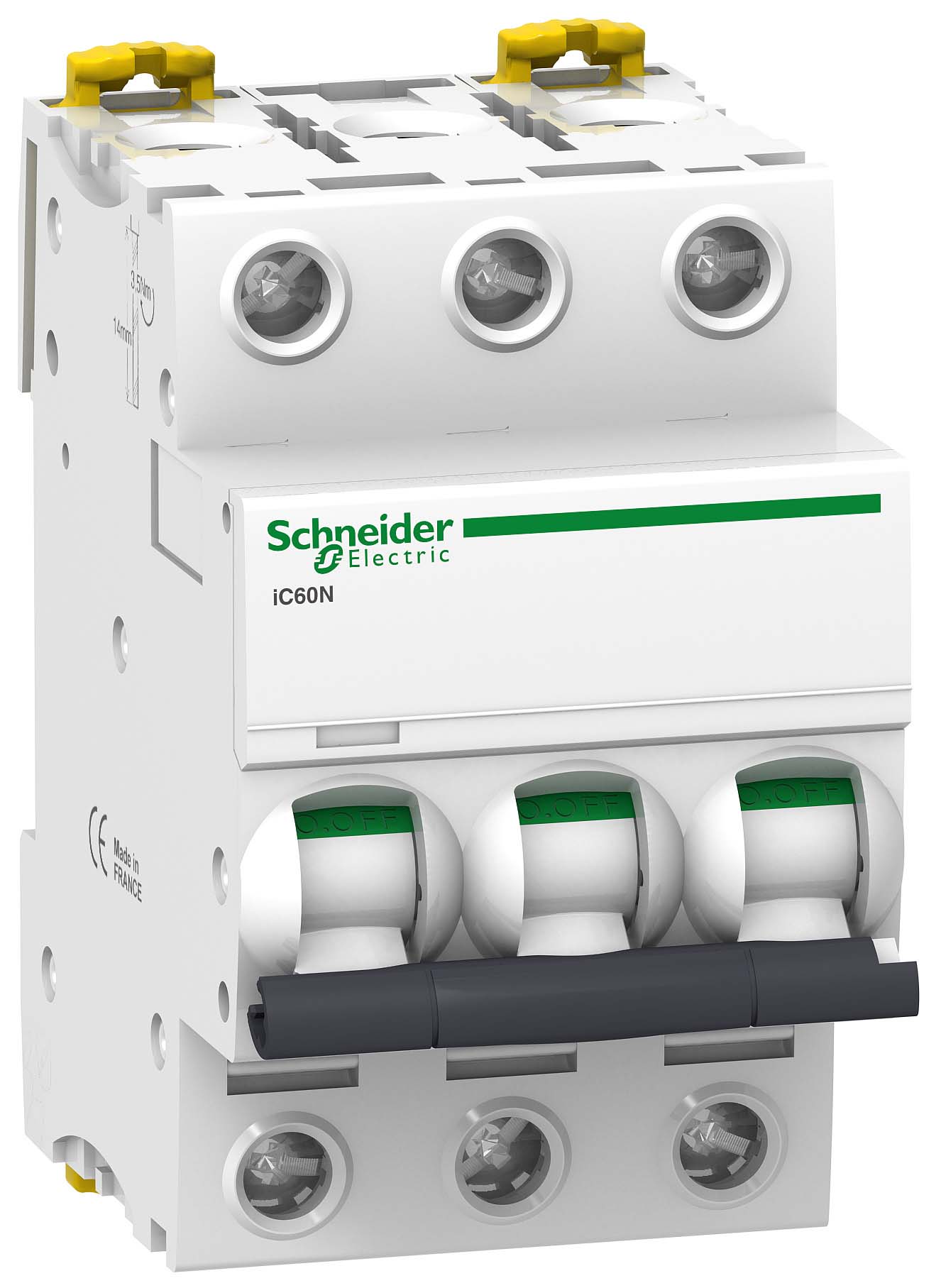 Автоматический выключатель 3P Schneider Electric Acti 9 iC60N