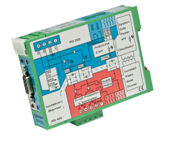 Конвертер RS-232 в RS-485 на DIN-рейке/линейный драйвер Dataforth DCP485-S