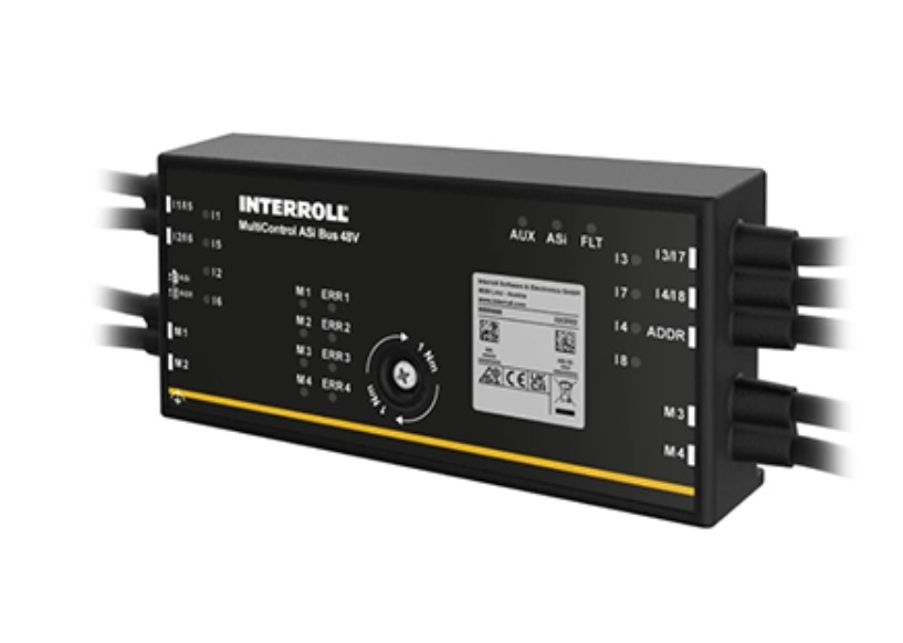 Четырехзонная система управления для RollerDrive EC5000 с аналоговым интерфейсом Interroll  MultiControl ASi Bus 48V