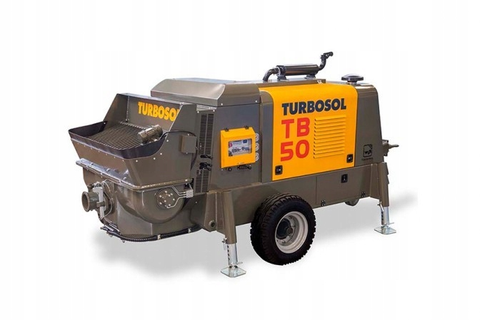 Мощная станция для перекачивания бетона Uelzener Turbosol TB 50
